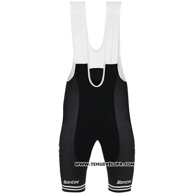 2019 Maillot Ciclismo Trek Segafredo Vert Noir Manches Courtes et Cuissard
